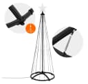 ECD Germany LED Baum 150 cm Warmweiß Timer Dimmbar Bild 4