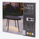 Spectrum Beistelltisch Outdoor mit Solarbeleuchtung Braun Bild 1