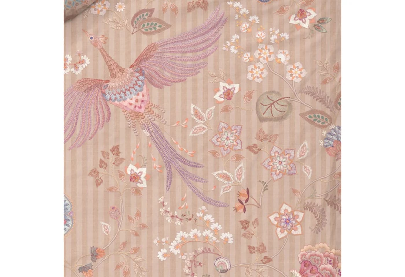 PiP Studio Bettwäsche Buenas Noches Perkal 2-teilig Beige/Blau Floral - Bild 5