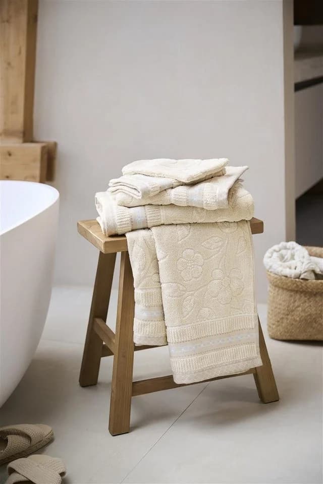 PiP Studio Duschtuch Jasmin Jacquard 70x140cm Baumwolle