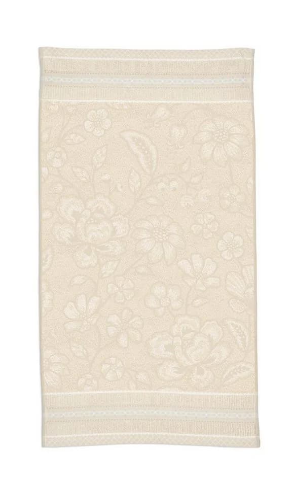 PiP Studio Handtuch Jasmin Jacquard Sand 55x100 cm - Bild 2