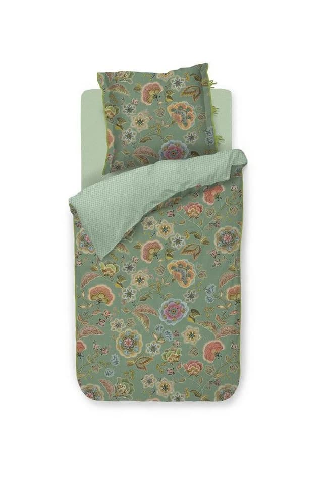 PiP Studio Bettwäsche Matata 2-teilig Grün/Blau Floral - Bild 2