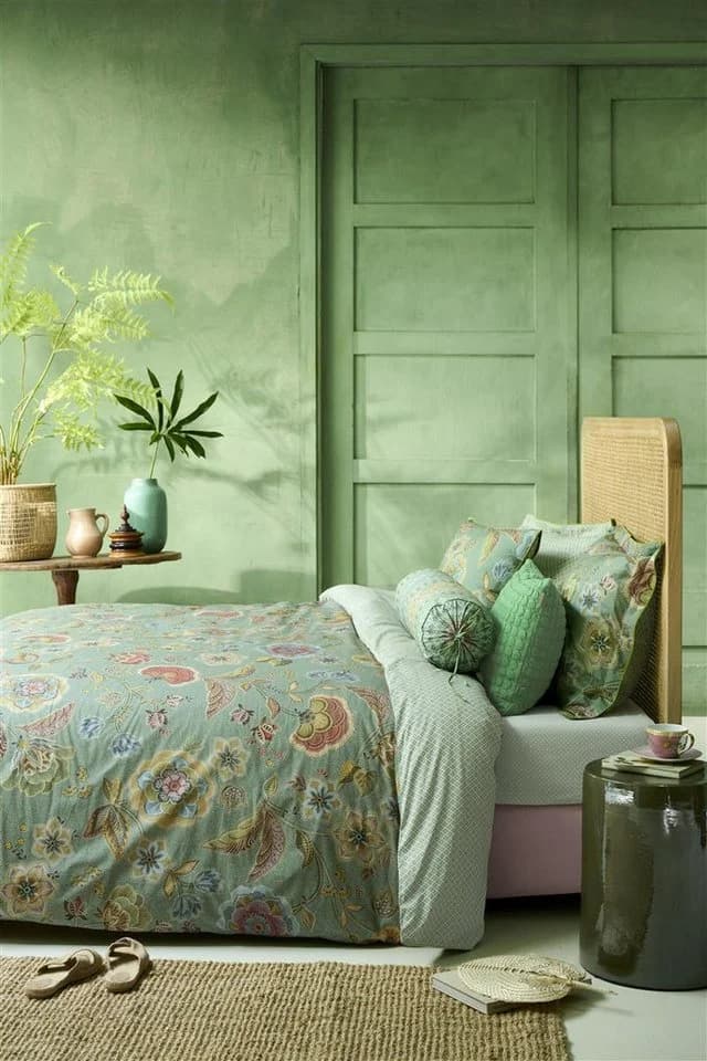 PiP Studio Bettwäsche Matata 2-teilig Grün/Blau Floral - Bild 3