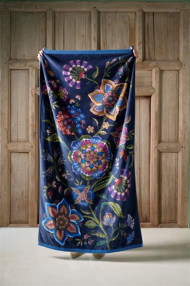 PiP Studio Strandtuch Viva la Vida Blau Lila Modern