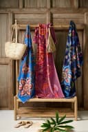 PiP Studio Strandtuch Viva la Vida Blau Lila Modern Bild 3