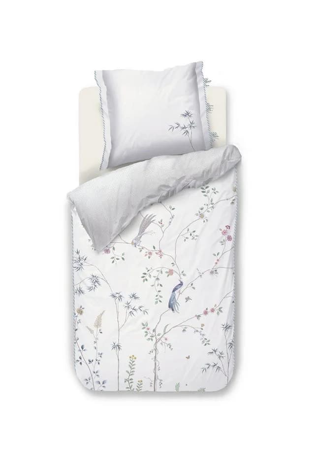PiP Studio Bettwäsche Set Bamboo Blossom Weiß 135x200 cm - Bild 2