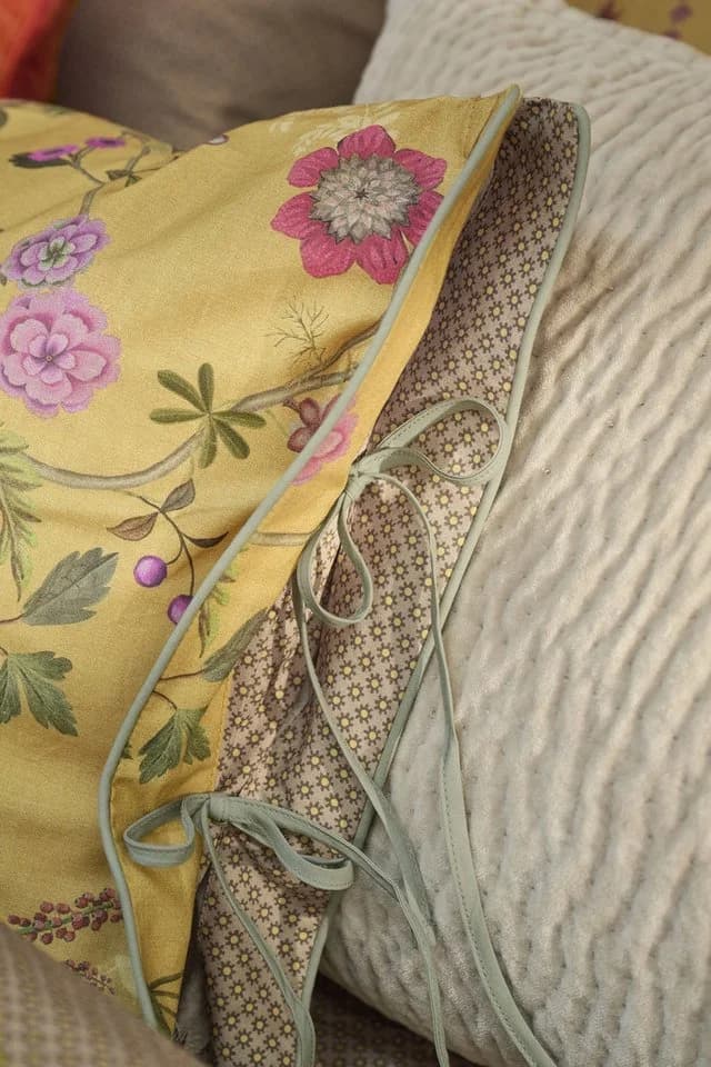 PiP Studio Bettwäsche Set Bodhi Flower 3-teilig Gelb