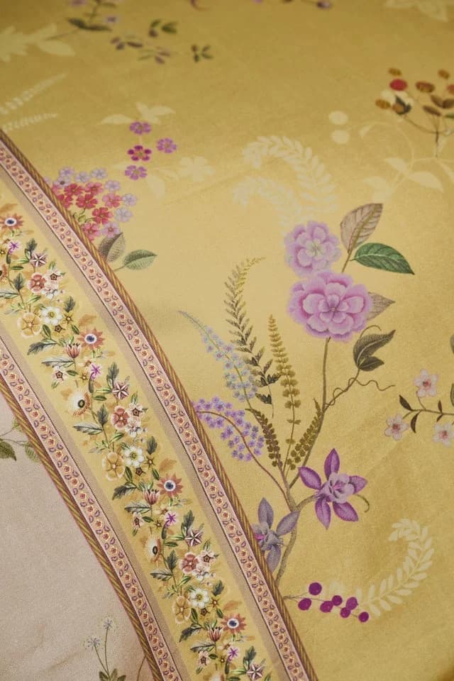 PiP Studio Bettwäsche Set Bodhi Flower 3-teilig Gelb - Bild 3
