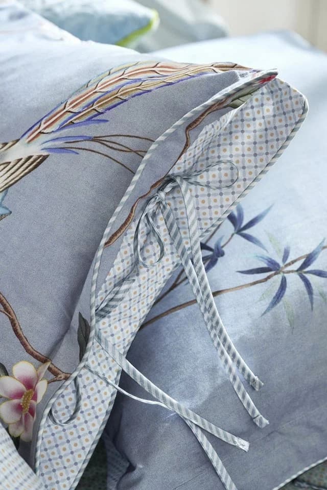 PiP Studio Bettwäsche Set Bamboo Blossom Hellblau 155x220 cm - Bild 4