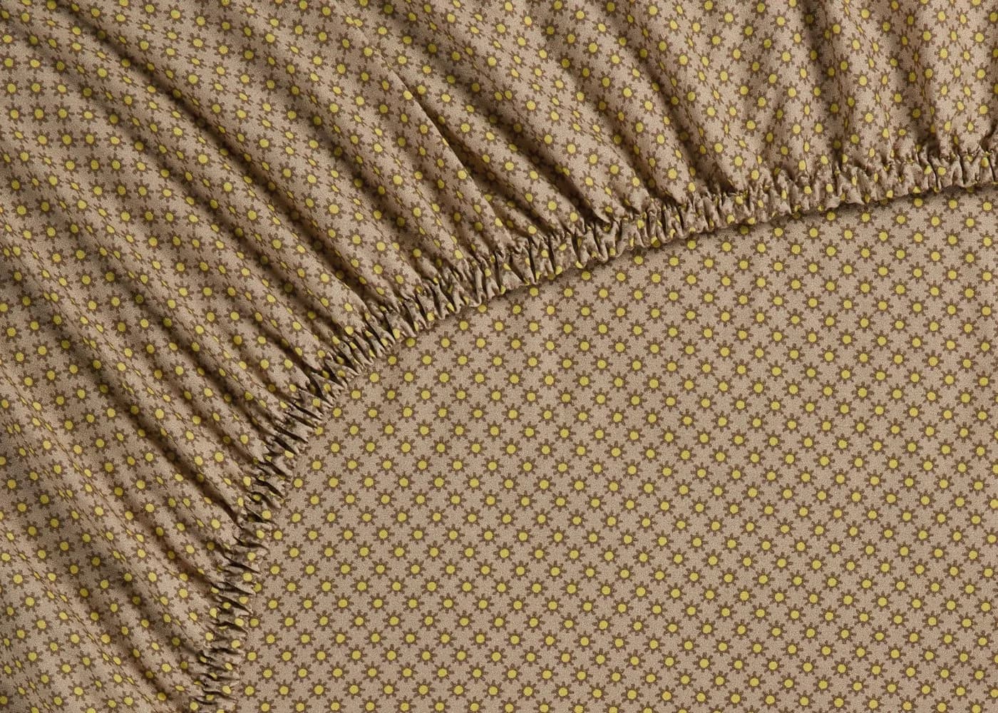 PiP Studio Spannbettlaken Twinkle Star Gelbkhaki 100x200 - Bild 2