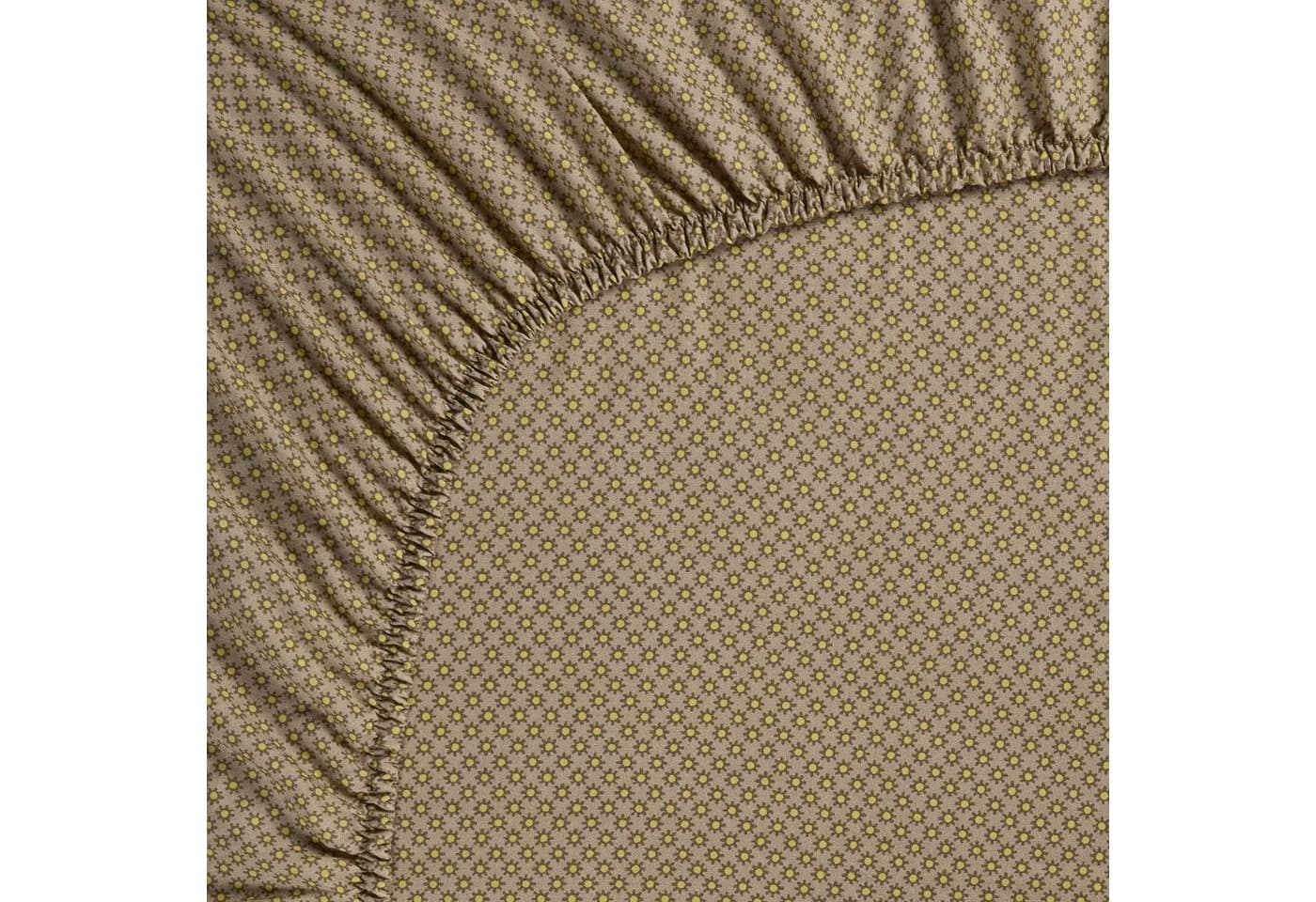 PiP Studio Spannbettlaken Twinkle Star Gelbkhaki 100x200 - Bild 3