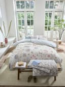 PiP Studio Dekokissen Mumbai Morning Blau Floral Bild 4