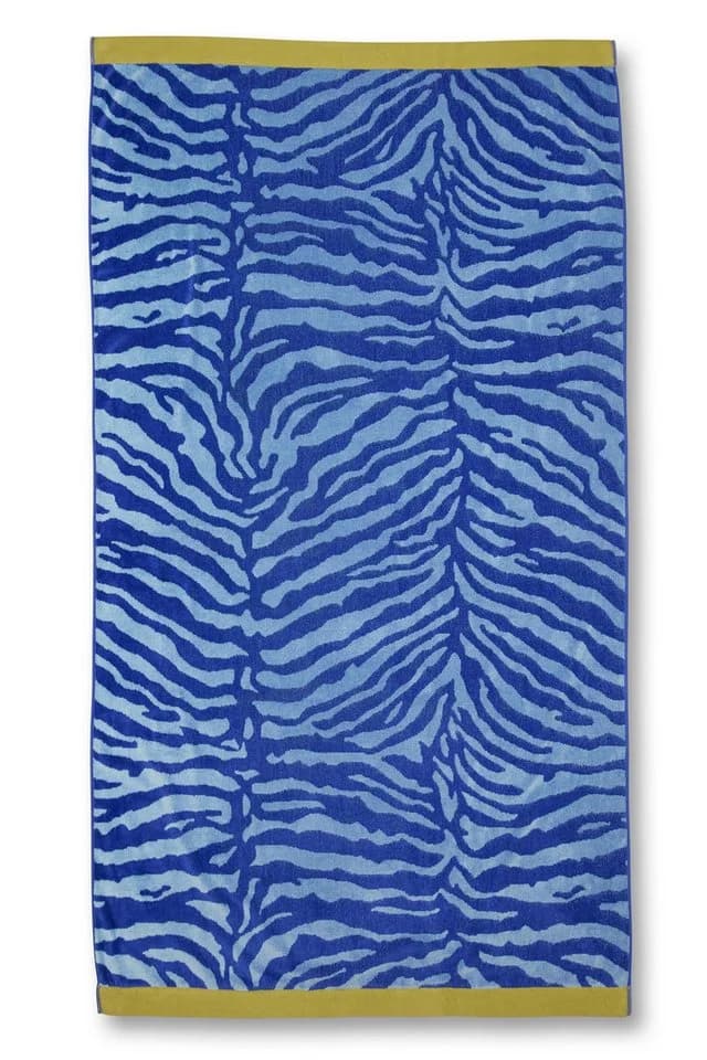 KAAT Amsterdam Strandlaken Zayda Blau 100x180 cm - Bild 2