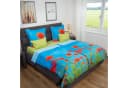 Beddinghouse Bettwäsche Renforcé Mohnblumenwiese Blau/Rot 100% Baumwolle Bild 1