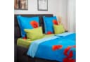 Beddinghouse Bettwäsche Renforcé Mohnblumenwiese Blau/Rot 100% Baumwolle Bild 3