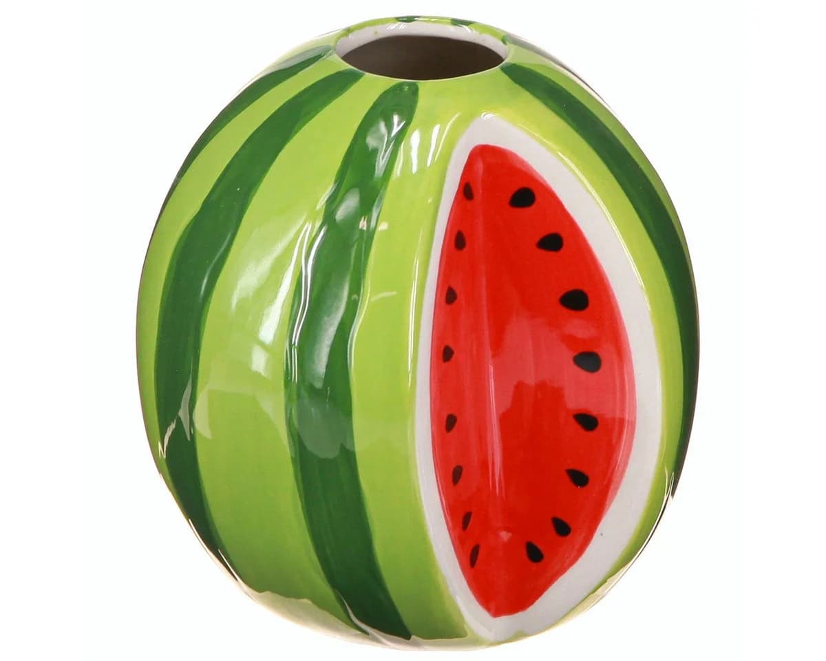 DIJK Keramikvase Wassermelone Deko Vase H12cm Sommer Deko - Bild 2
