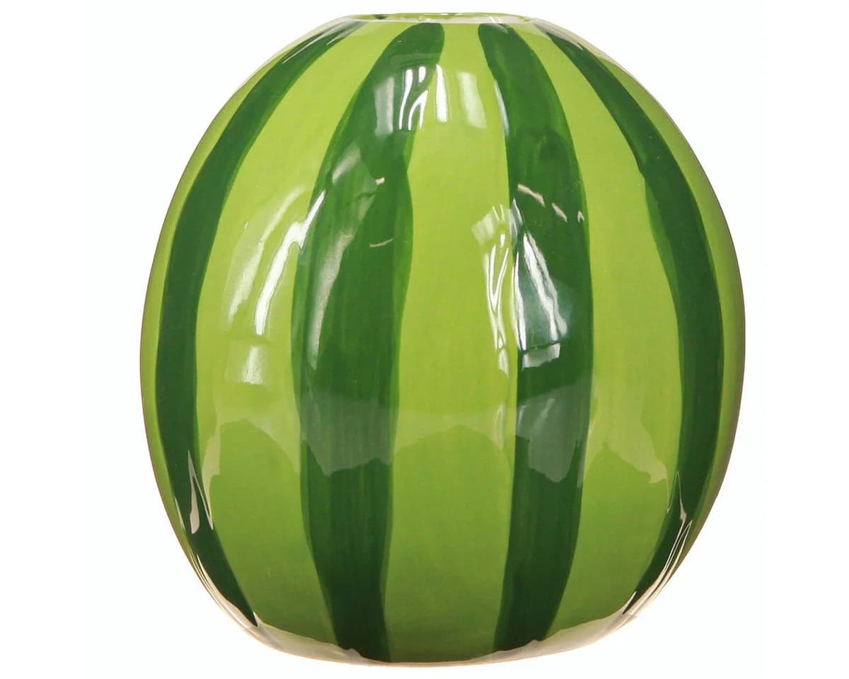 DIJK Keramikvase Wassermelone Deko Vase H12cm Sommer Deko - Bild 5