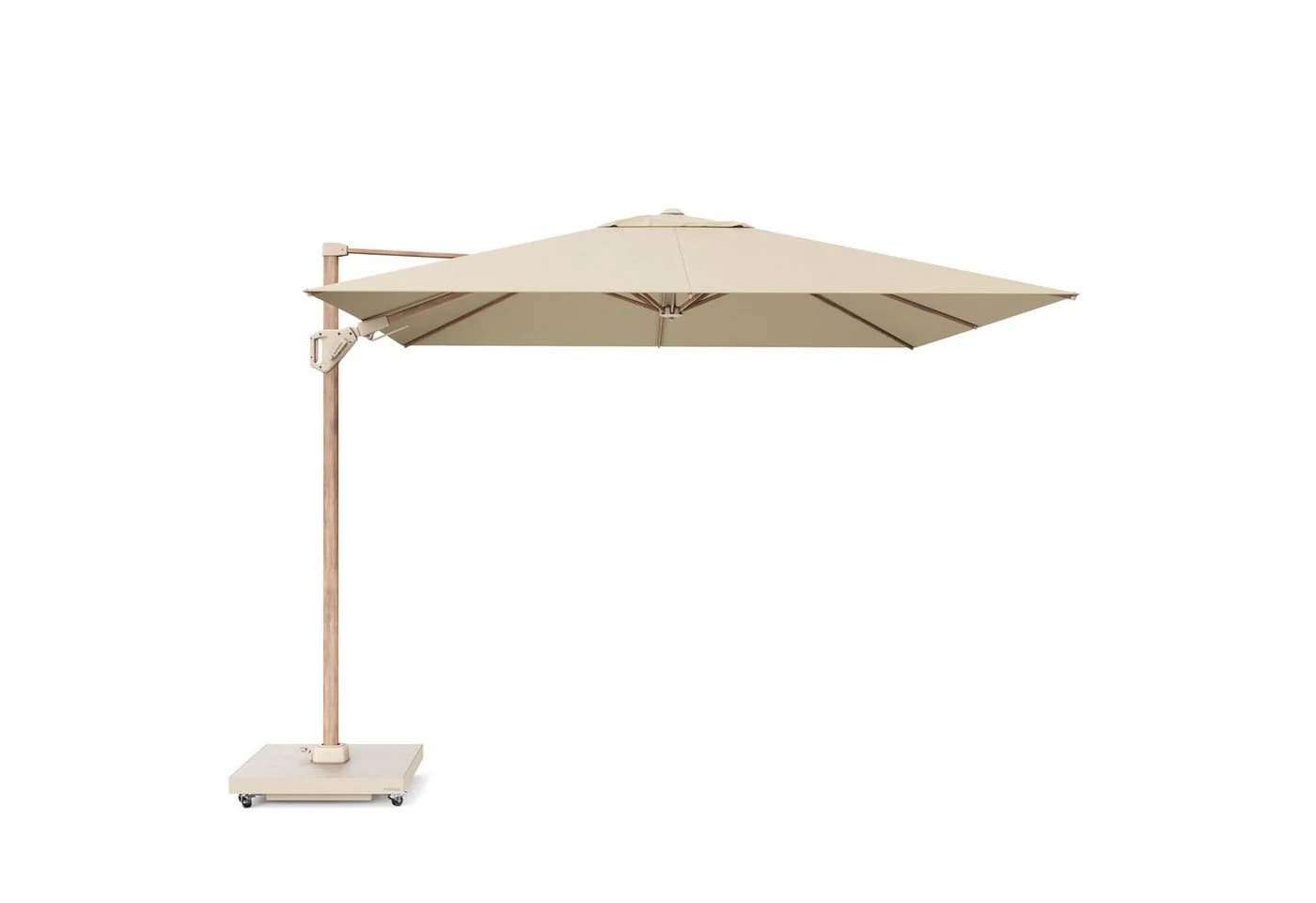 Platinum Sonnenschirm Challenger T² Premium 3x3m Ampelschirm Beige - Bild 3