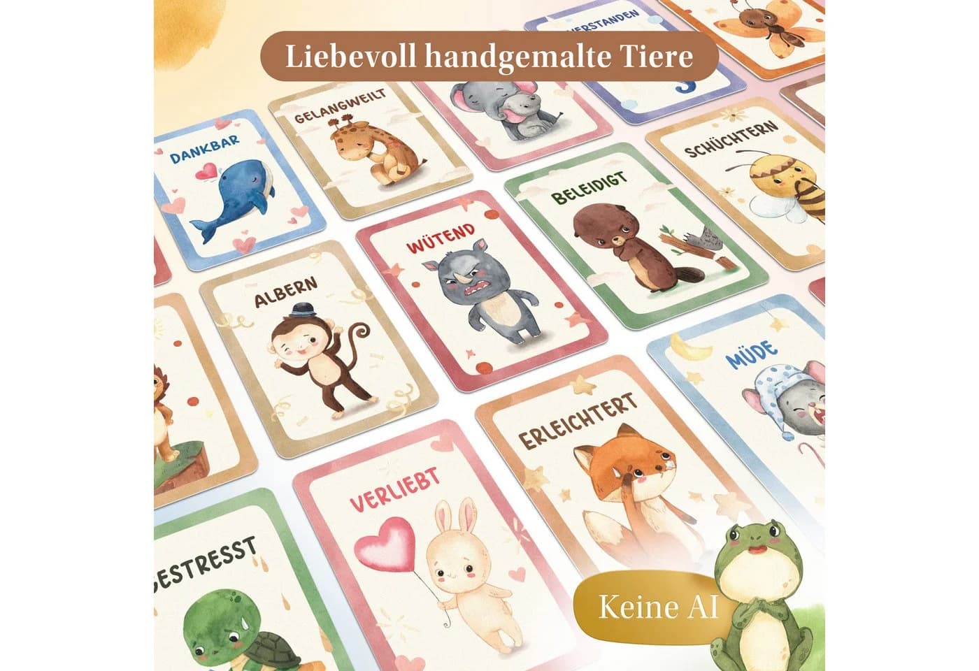 Eulentaler Spiel I 44 pädagogisch wertvolle Gefühlskarten für Kinder - Bild 3