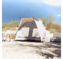 vidaXL Strandzelt 2 Personen Grau Quick Release Wasserdicht Bild 3