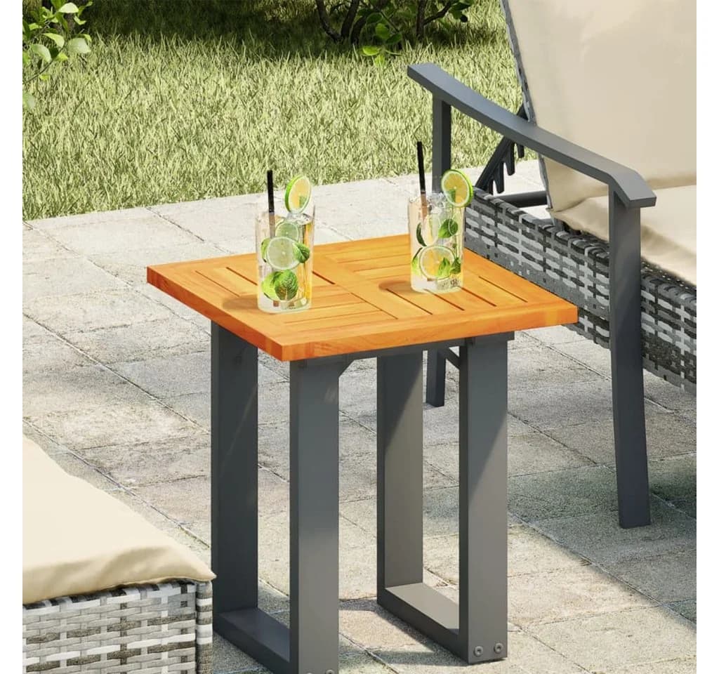vidaXL Tischplatte 40x40 cm Massivholz Akazie