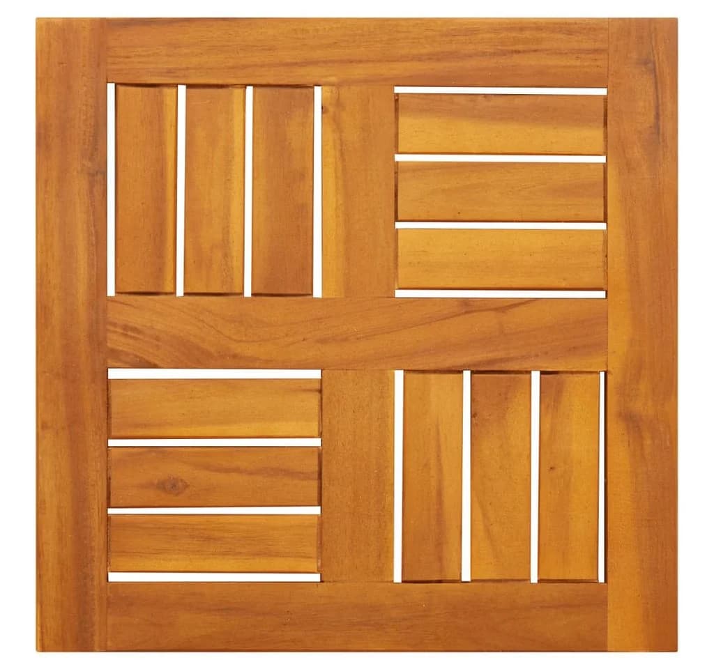 vidaXL Tischplatte 40x40 cm Massivholz Akazie - Bild 2