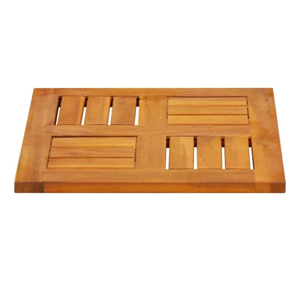 vidaXL Tischplatte 40x40 cm Massivholz Akazie - Bild 3