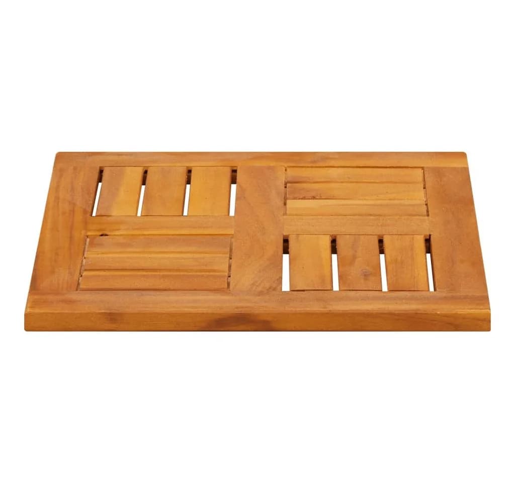vidaXL Tischplatte 40x40 cm Massivholz Akazie - Bild 5