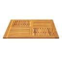 vidaXL Tischplatte 90x90x2,2 cm Quadratisch Massivholz Akazienholz Braun Bild 5