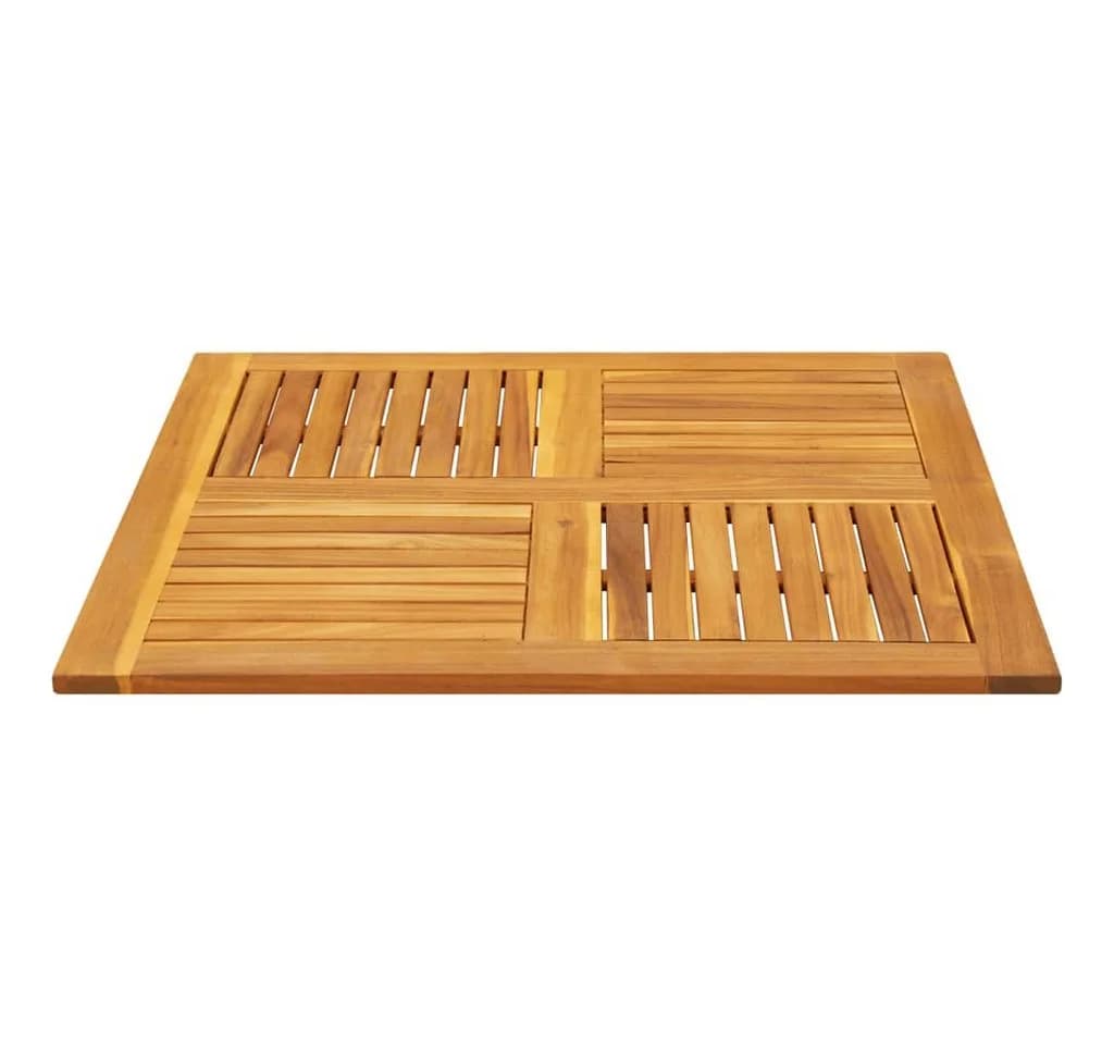 vidaXL Tischplatte 90x90x2,2 cm Quadratisch Massivholz Akazienholz Braun - Bild 5