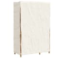vidaXL Kleiderschrank Bambus 110x45x170 cm Bild 4
