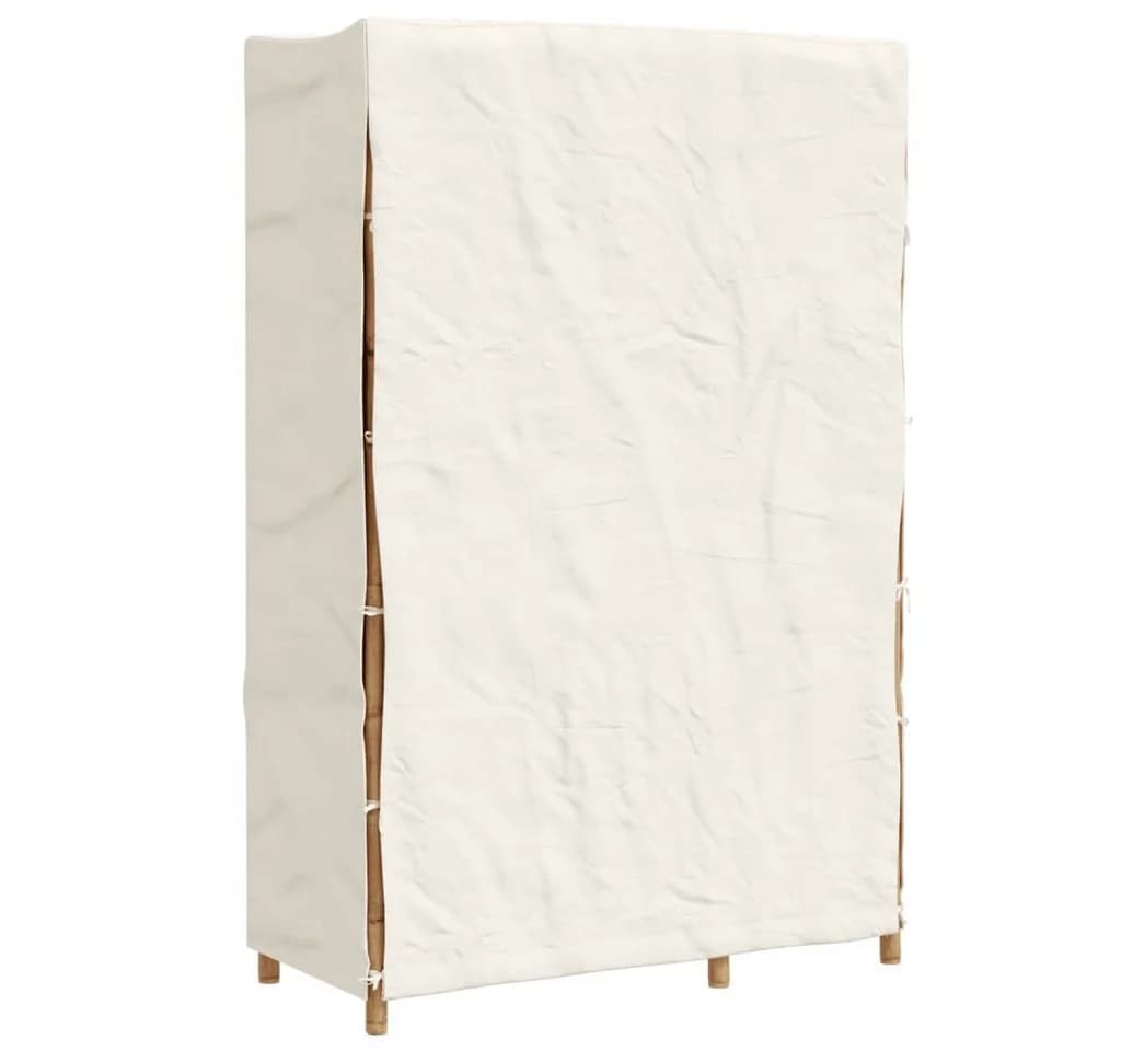 vidaXL Kleiderschrank Bambus 110x45x170 cm - Bild 4