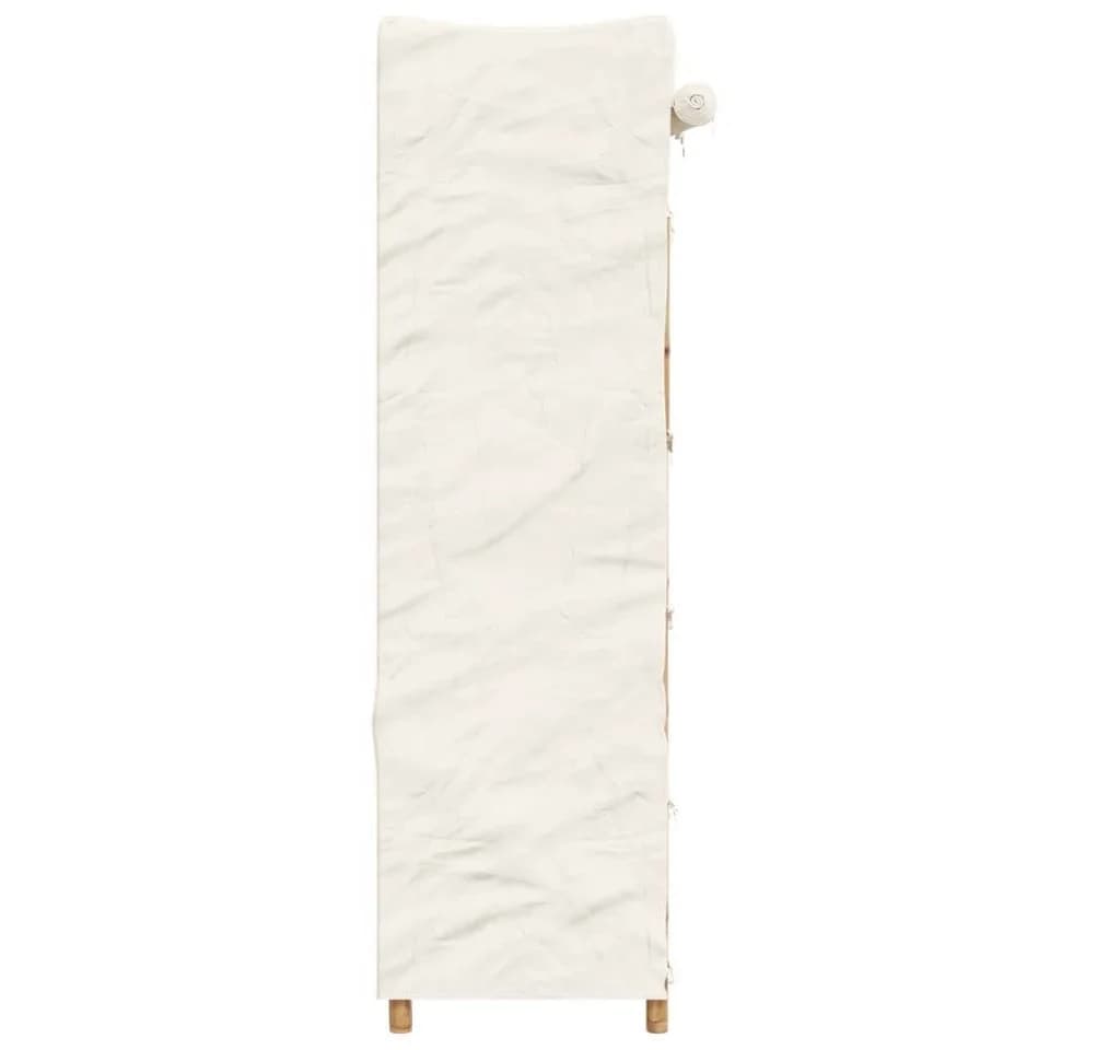 vidaXL Kleiderschrank Bambus 110x45x170 cm - Bild 5