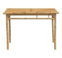 vidaXL Gartentisch Bambus Braunes Design Bild 4
