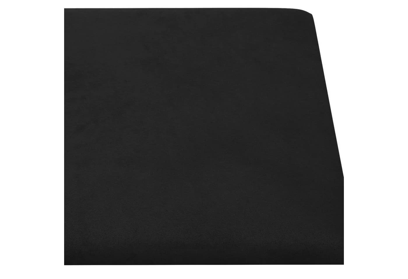 vidaXL Wandkopfteile 12-tlg. Schwarz Samt - Bild 4