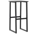 vidaXL Barhocker 2er Set Schwarz Pulverbeschichteter Stahl Bild 4