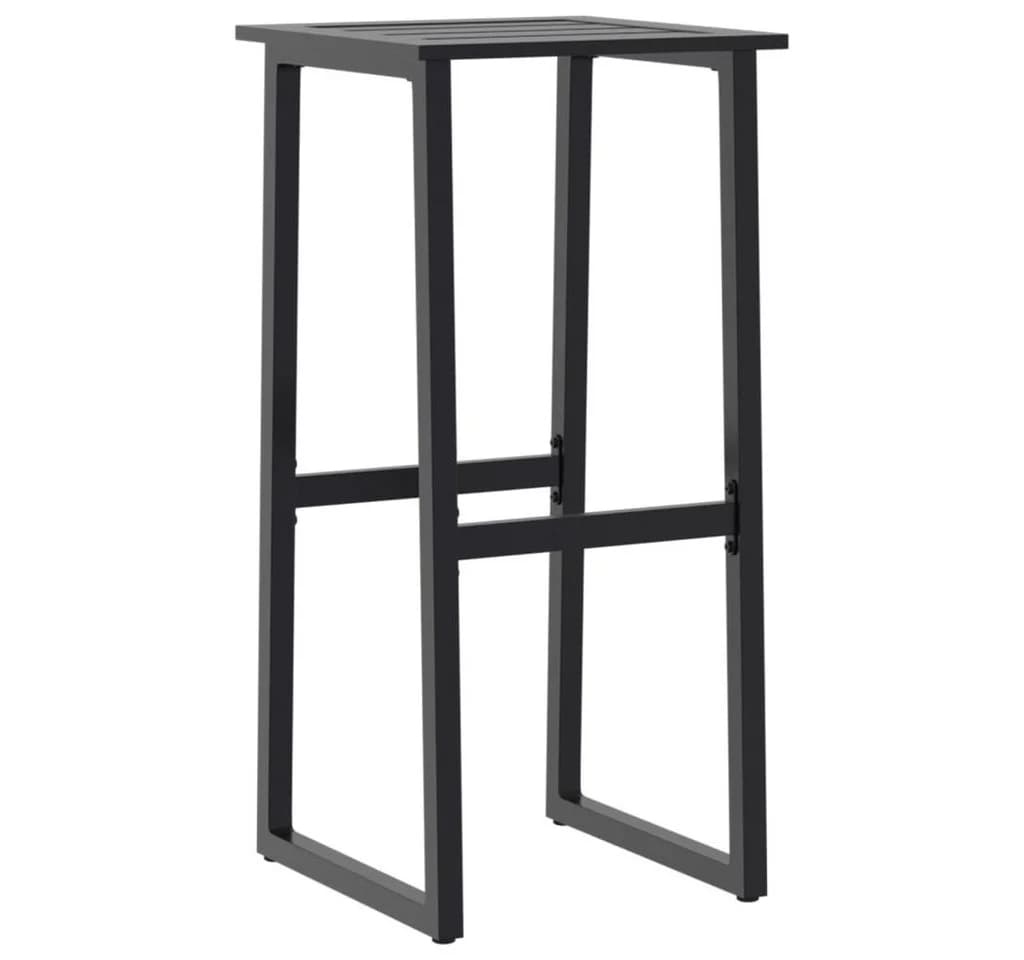 vidaXL Barhocker 2er Set Schwarz Pulverbeschichteter Stahl - Bild 4