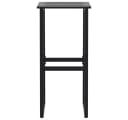vidaXL Barhocker 2er Set Schwarz Pulverbeschichteter Stahl Bild 5