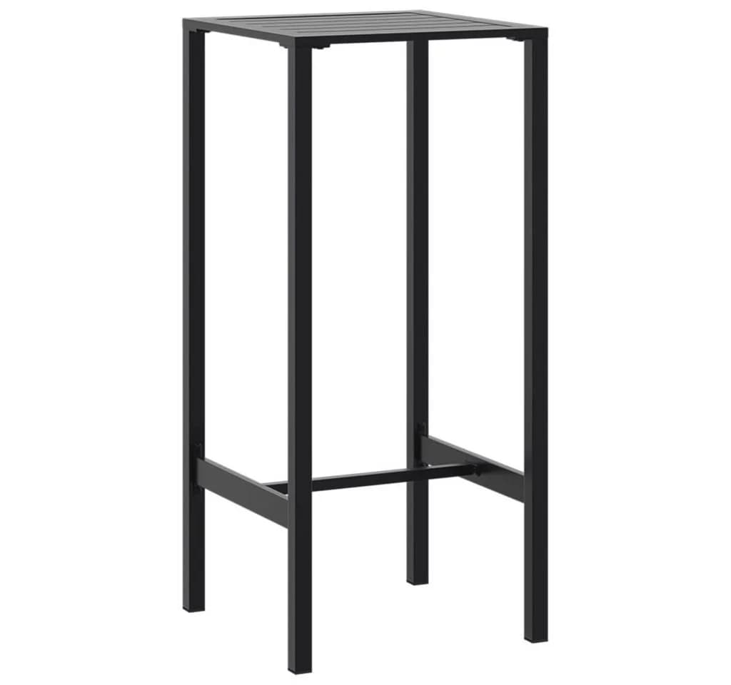 vidaXL Bartisch Schwarz Pulverbeschichteter Stahl - Bild 2