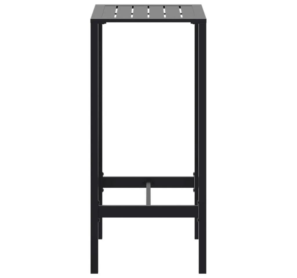 vidaXL Bartisch Schwarz Pulverbeschichteter Stahl - Bild 5