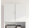 vidaXL Hängeschrank Wandschrank Weiß Holzwerkstoff Bild 1