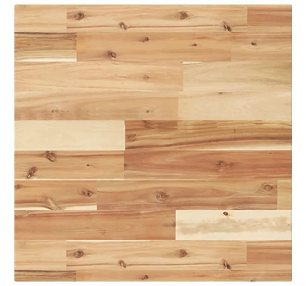 vidaXL Tischplatte 50x50 cm Massivholz Akazie - Bild 2
