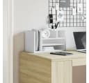 vidaXL Schreibtisch-Organizer Weiß 6 Fächer Holzwerkstoff Bild 3