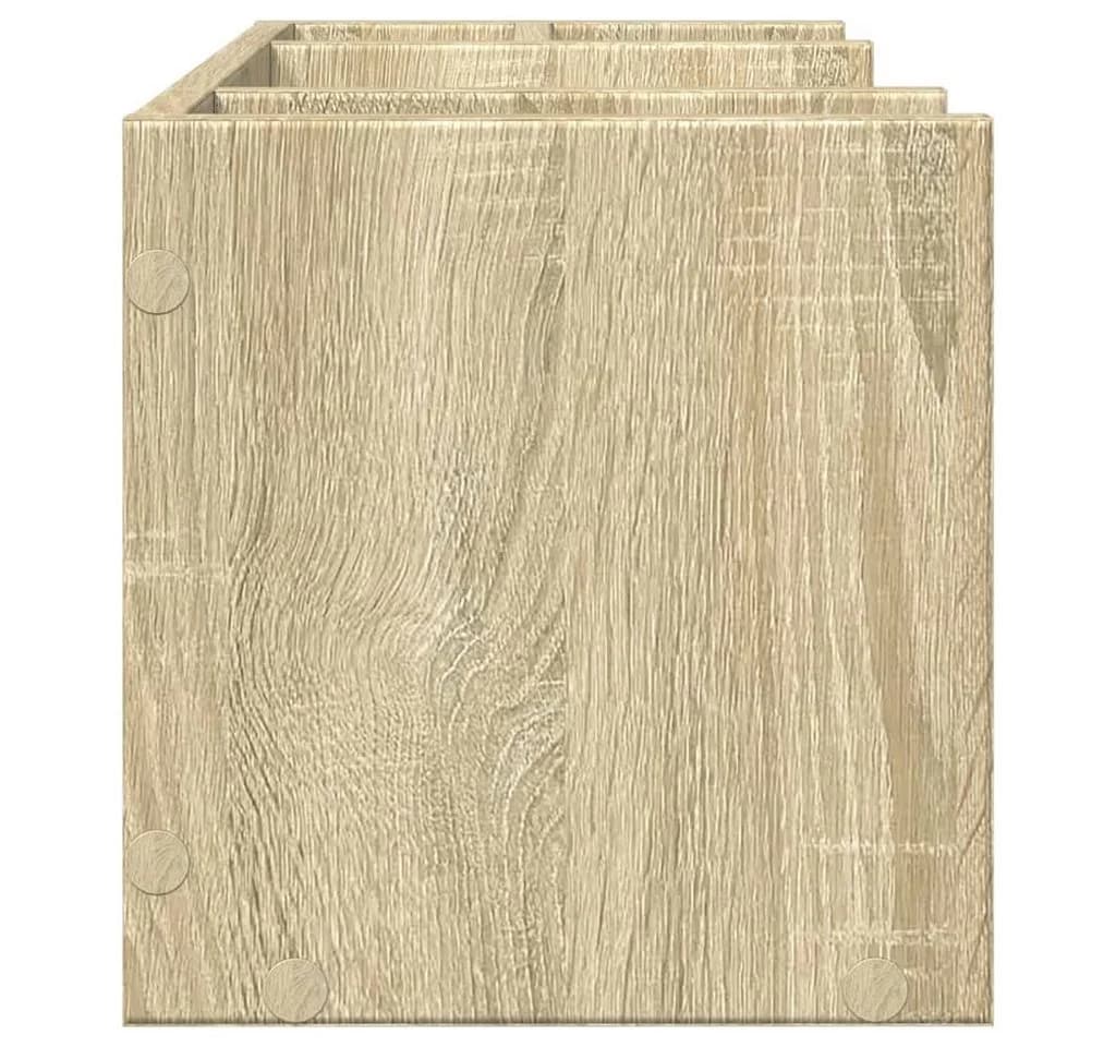 vidaXL Schreibtisch-Organizer Sonoma-Eiche 6 Fächer Holzwerkstoff - Bild 5