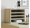 vidaXL Schreibtisch-Organizer Sonoma-Eiche Holzwerkstoff Bild 1