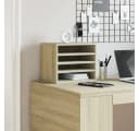 vidaXL Schreibtisch-Organizer Sonoma-Eiche Holzwerkstoff Bild 3