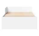 vidaXL Bettgestell Weiß 90x200 cm Holzwerkstoff Bild 4