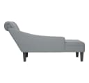 vidaXL Chaiselongue mit Kissen und Rechter Armlehne Hellgrau Stoff Bild 5