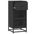 vidaXL Sideboard Schwarz Holzwerkstoff Metall Modern Industrial Bild 5