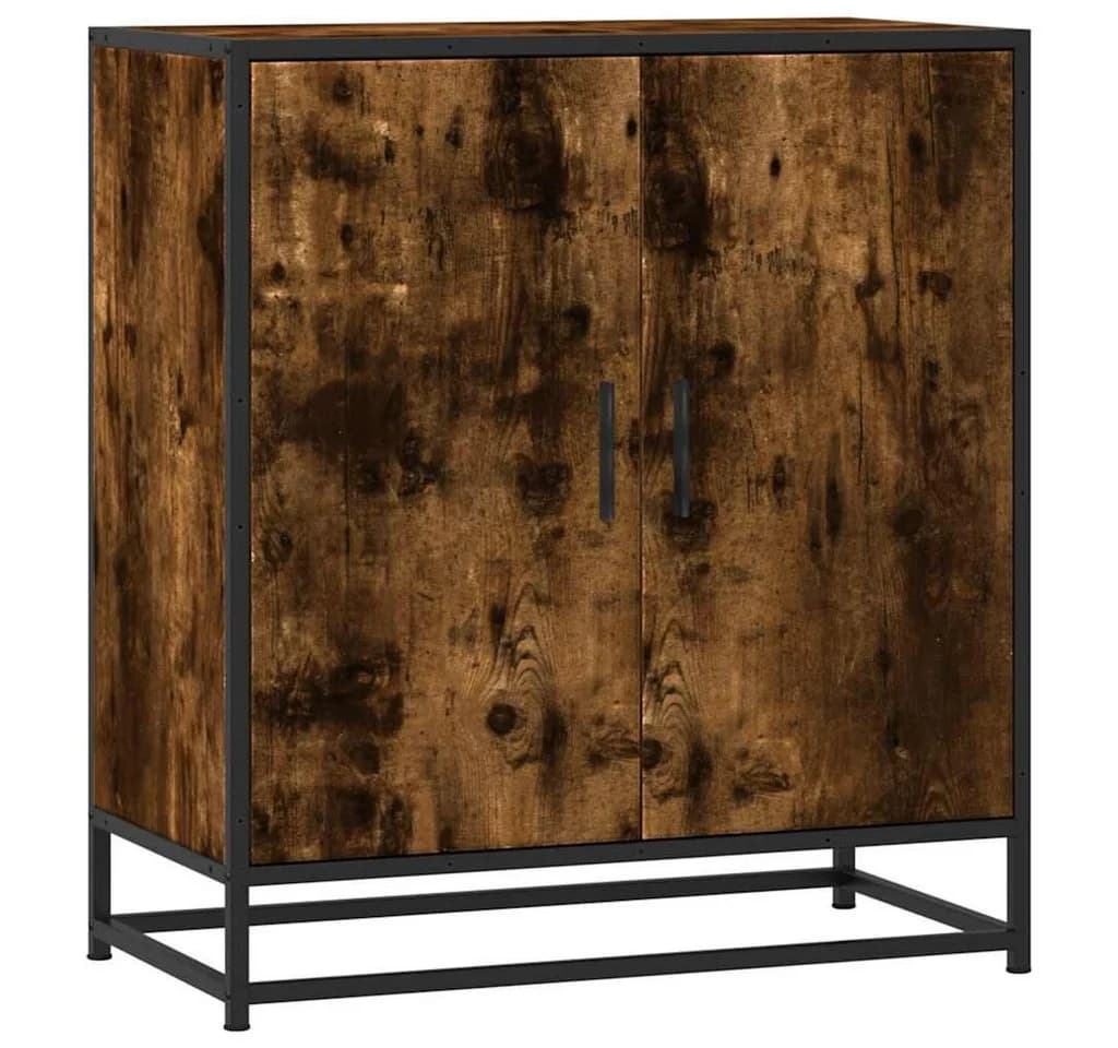 vidaXL Sideboard Räuchereiche Holzwerkstoff Metall Modern - Bild 2